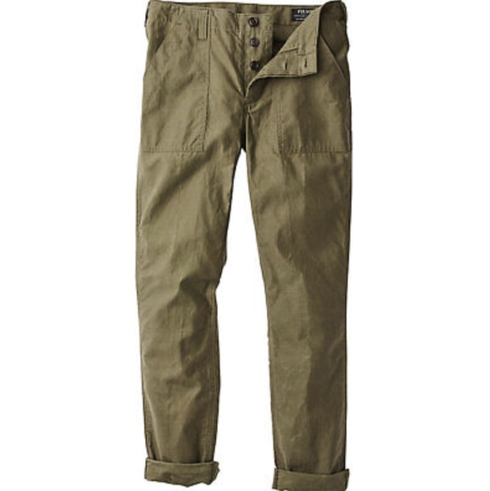 Filson Pants Lightweight Supply Pant Tan Olive Green Khaki Size 6